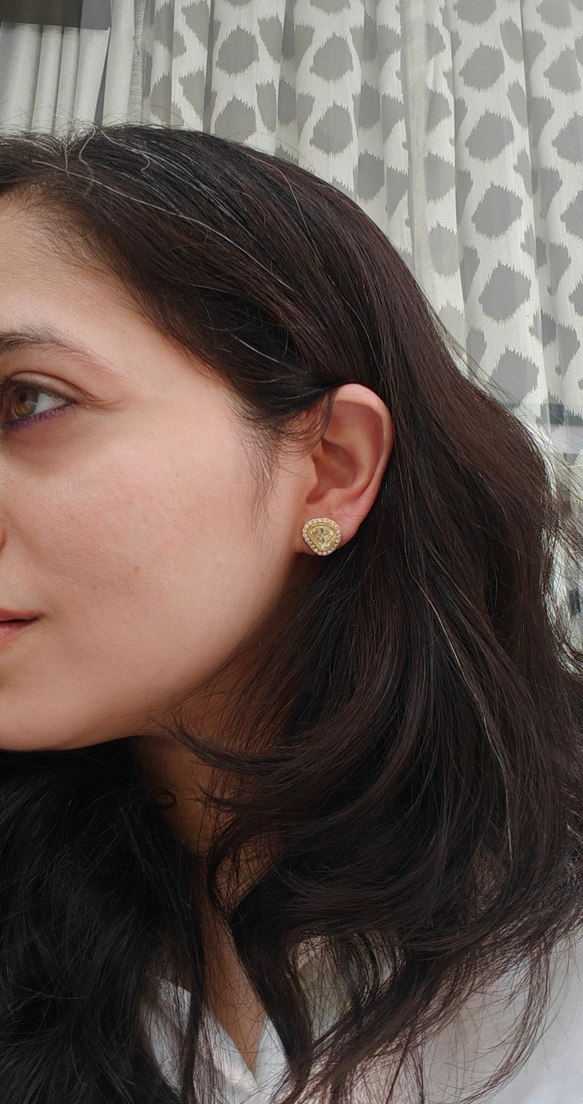 Mia Polki Studs