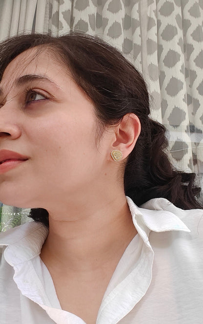 Mia Polki Studs