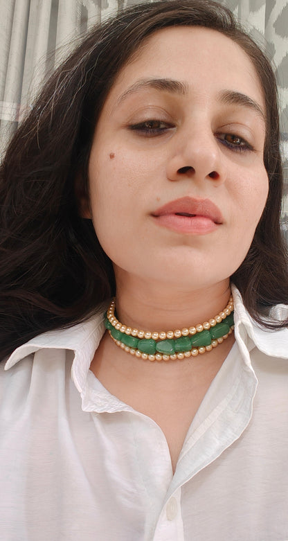 Vrinda Bead Necklace