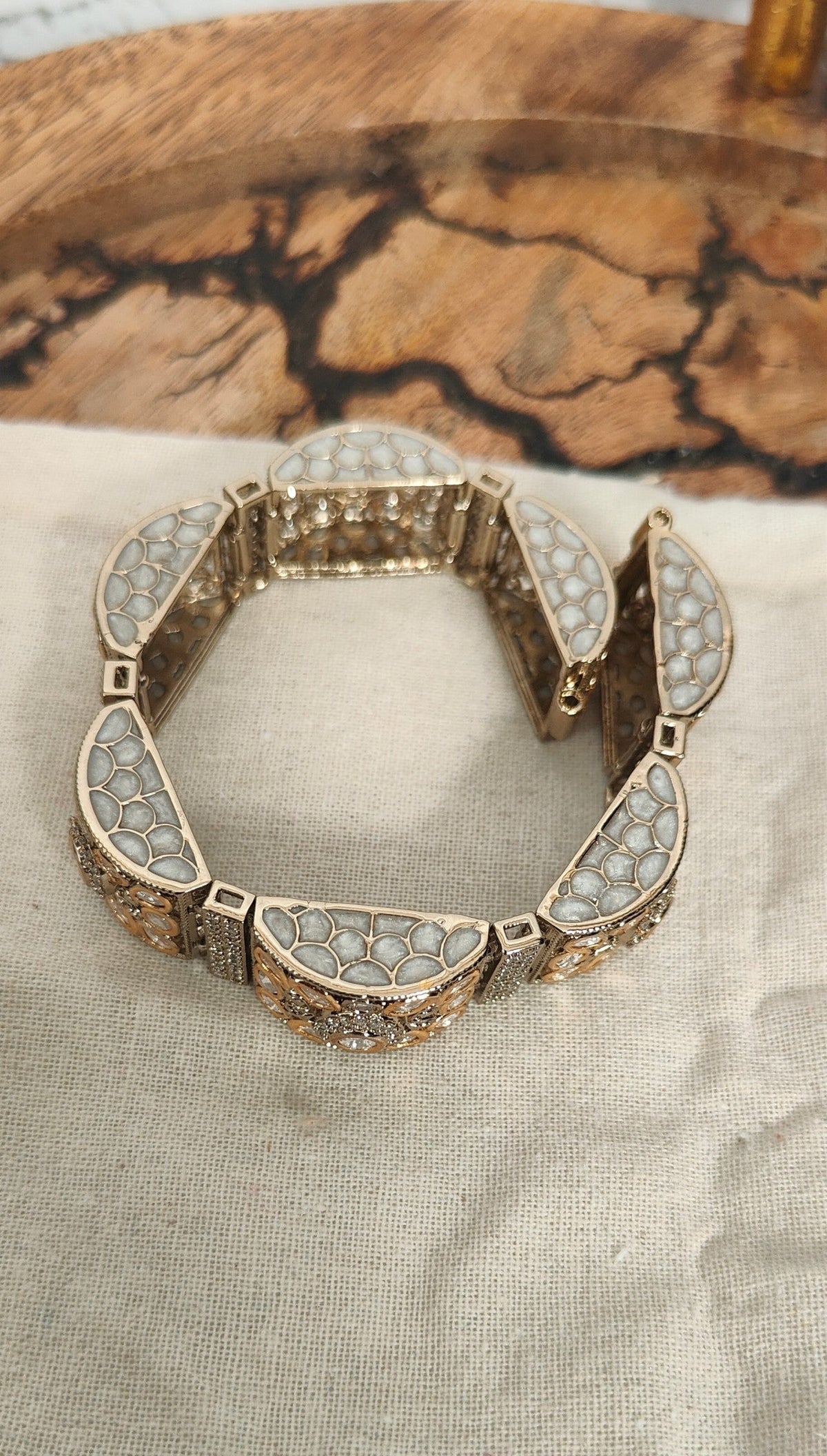 Meenakari Gokhru Bracelet