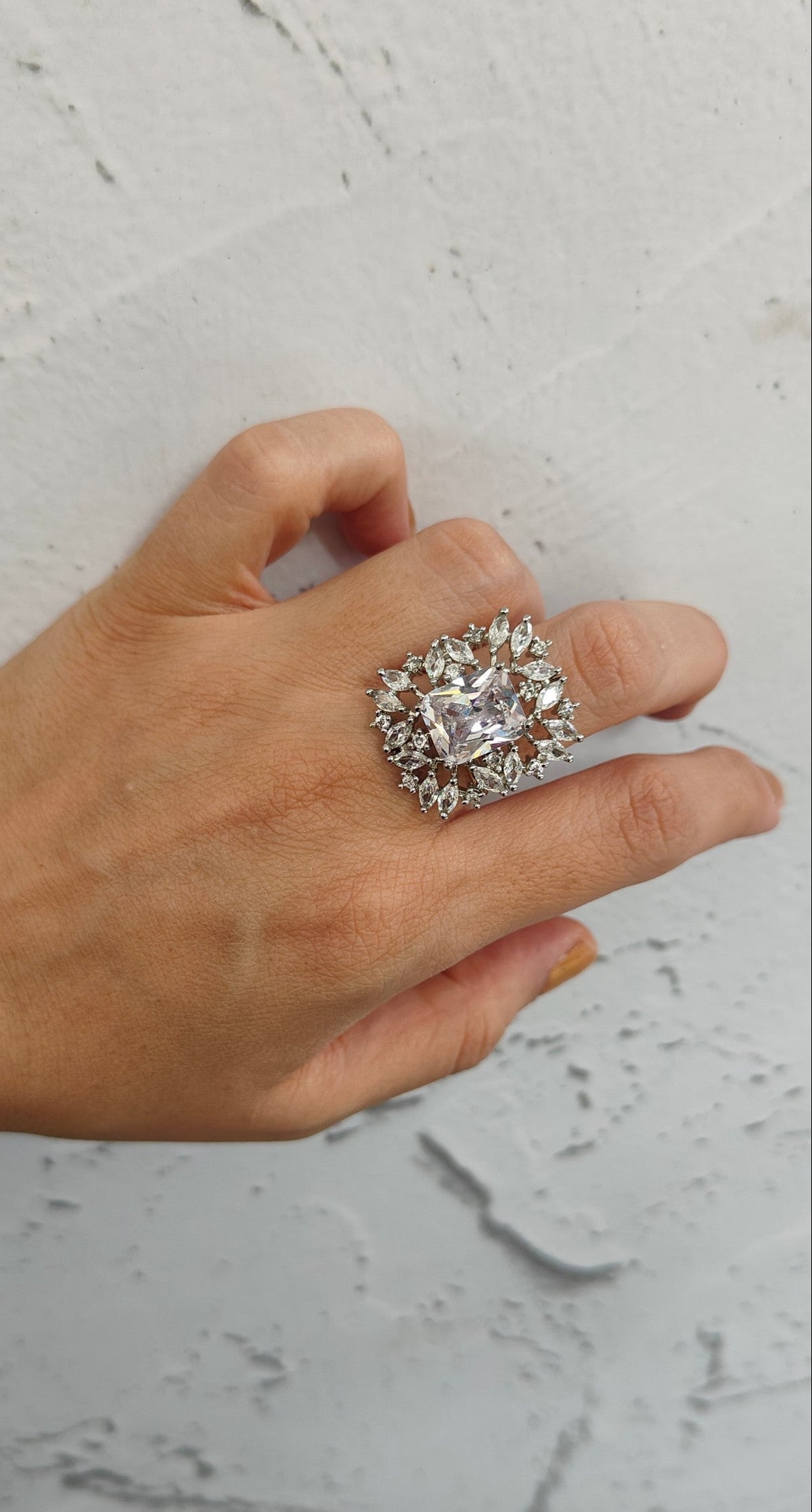 Sitara Adjustable Cocktail Ring