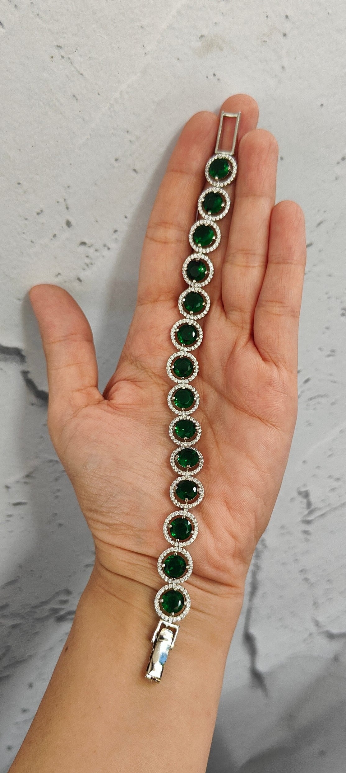 Zumurrud Tennis Bracelet