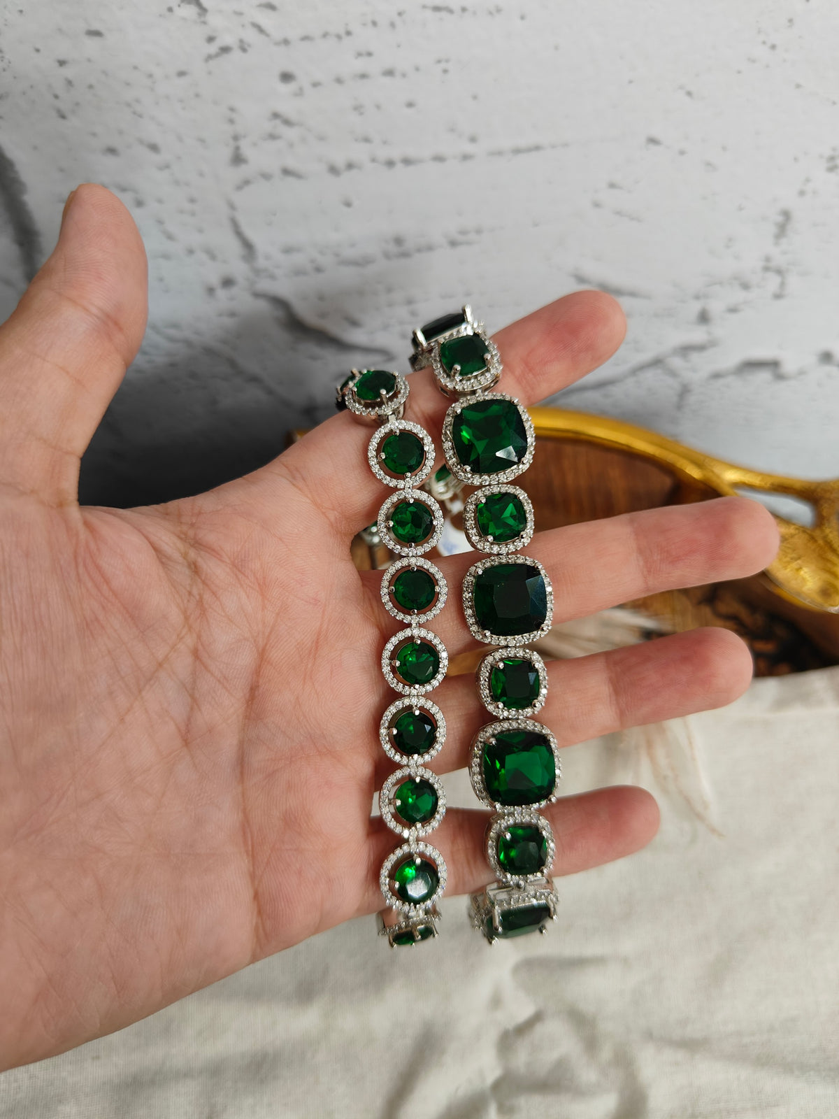 Zumurrud Tennis Bracelet