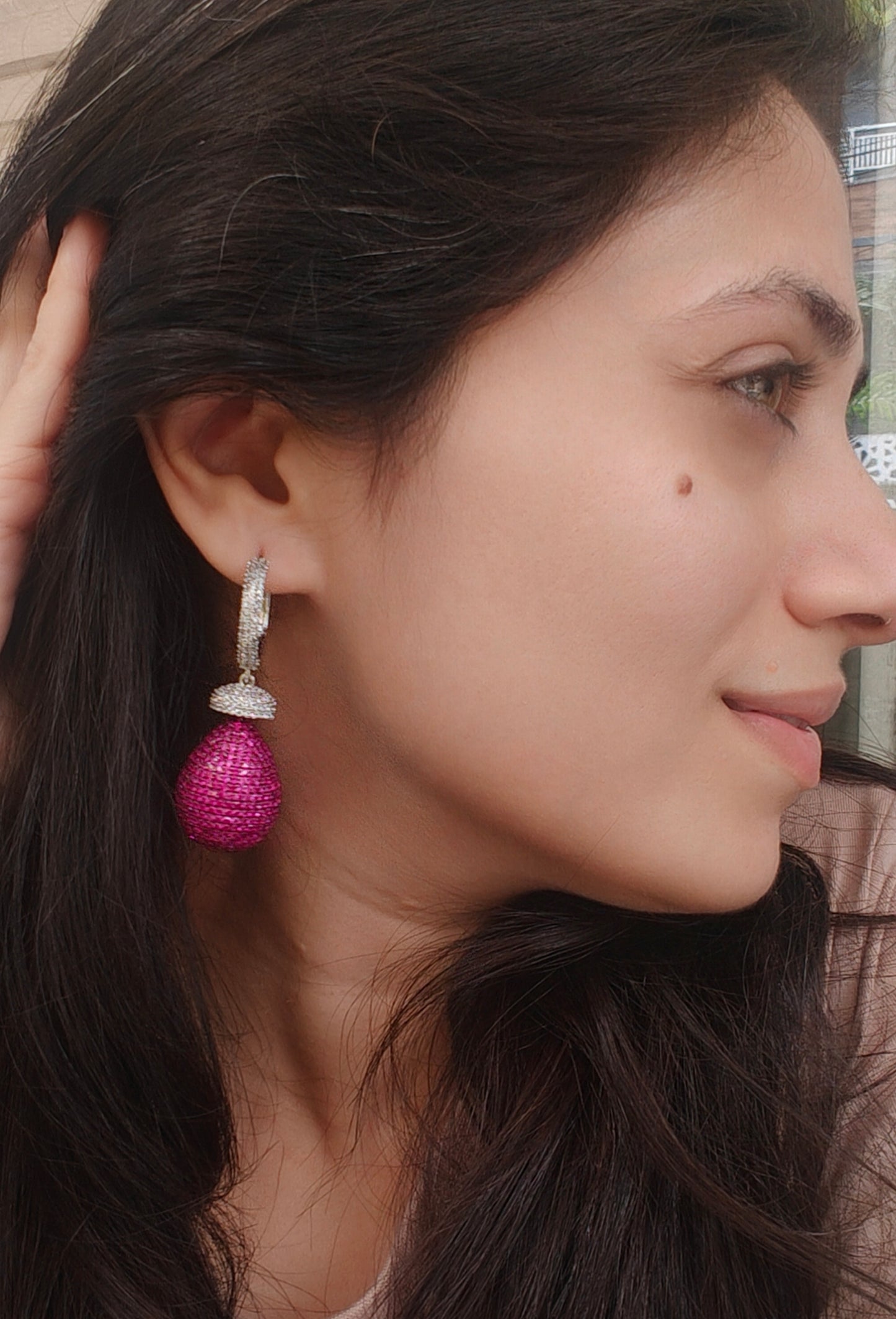 Bauble Teardrop Earrings