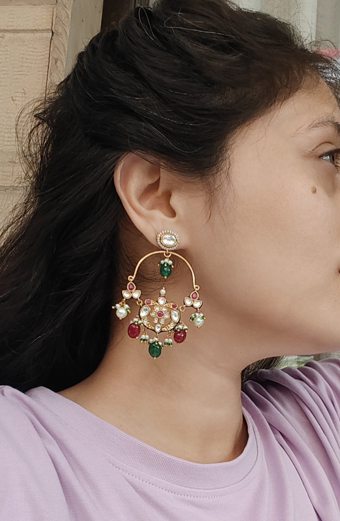 Aarvi Polki Chandbalis