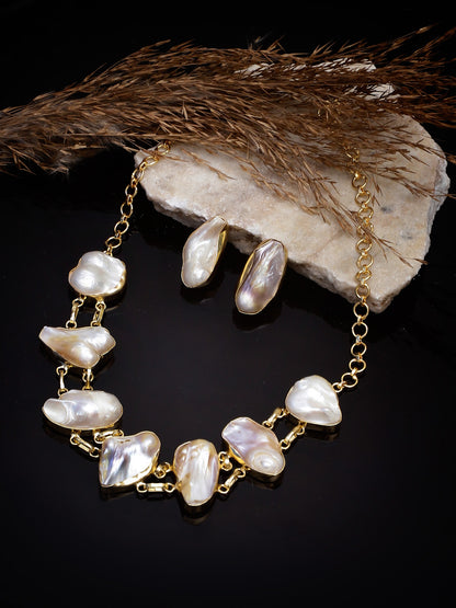 Baroque Pearl Choker