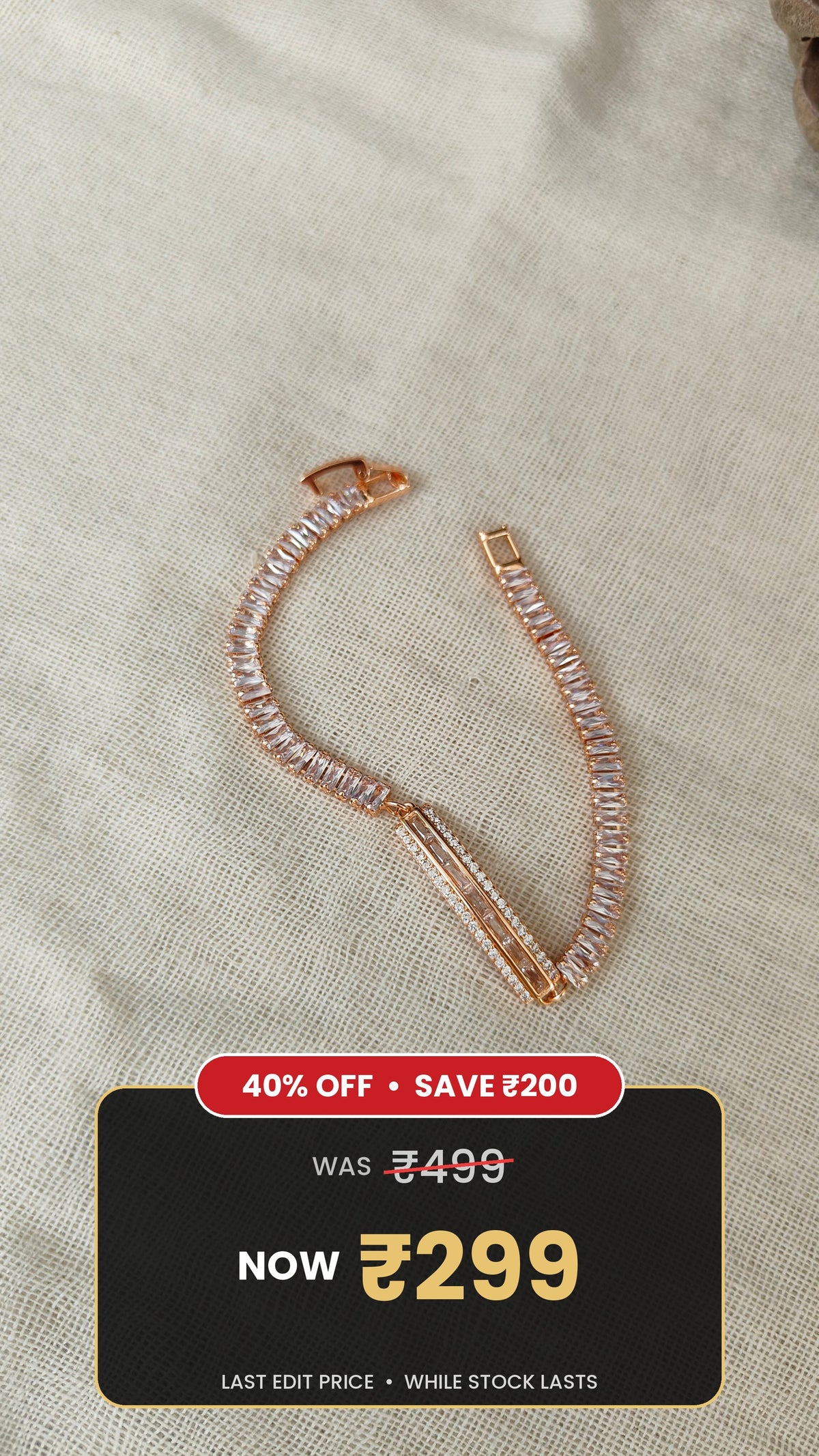 Bracket Minimalist Bracelet