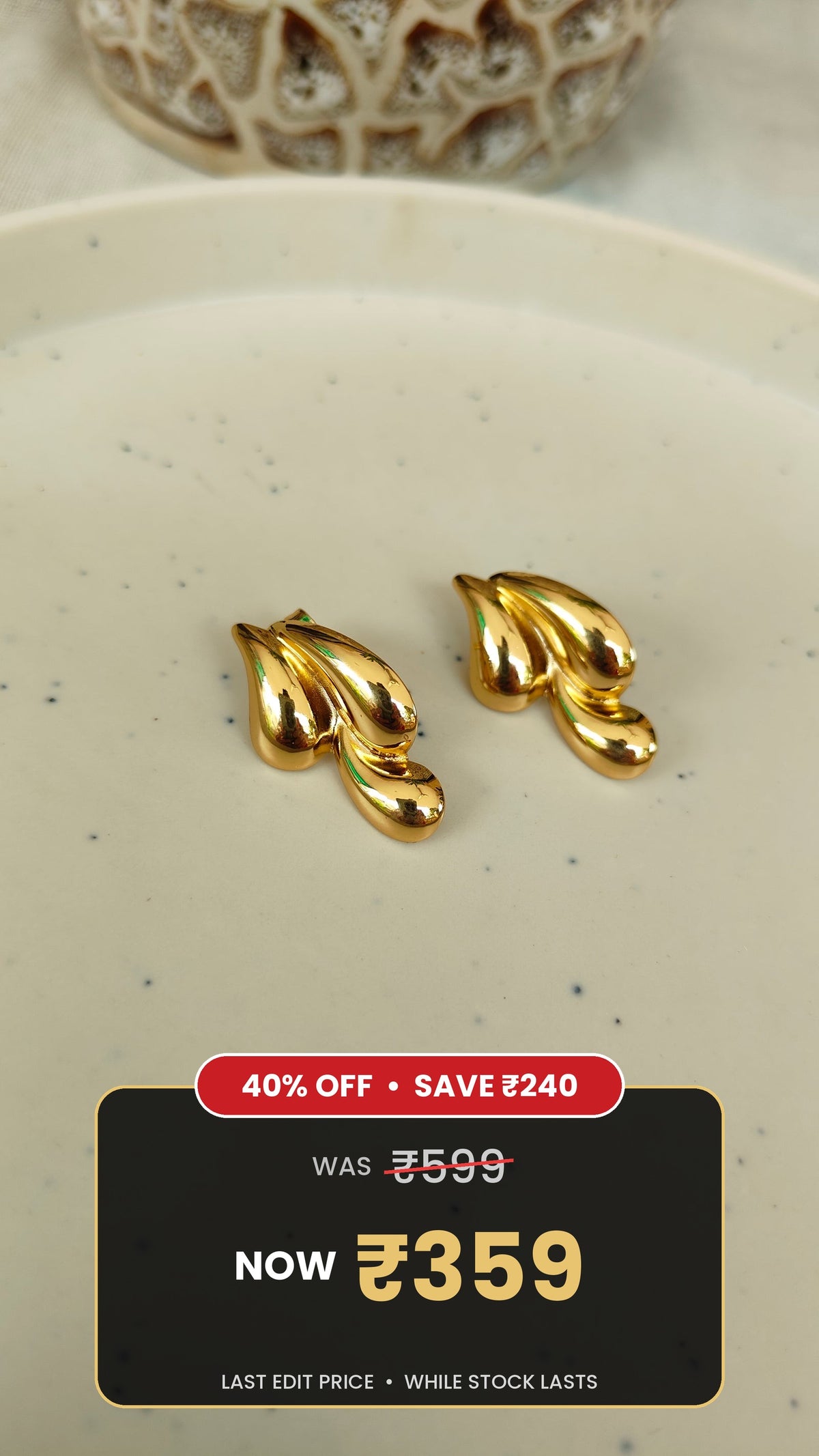 Three Drop Studs