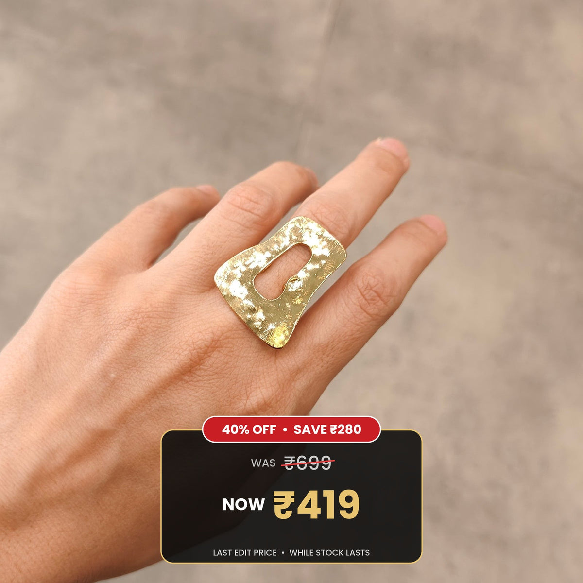 Aela Finger Cuff
