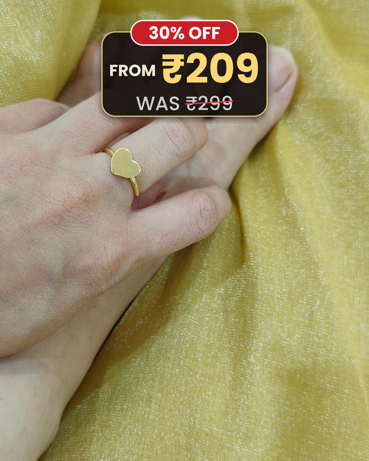 Heart Toe and Finger Ring